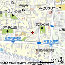 兵庫県尼崎市西立花町3丁目11-7周辺の地図