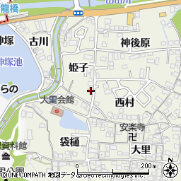 京都府木津川市相楽姫子27周辺の地図