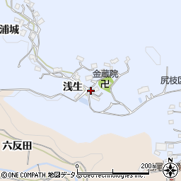 京都府木津川市加茂町尻枝浅生94周辺の地図