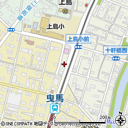 静岡県浜松市中央区十軒町56周辺の地図