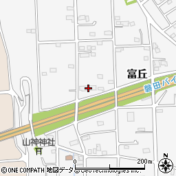 静岡県磐田市富丘282周辺の地図