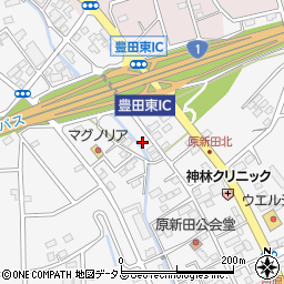 静岡県磐田市富丘806周辺の地図