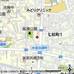 兵庫県尼崎市西立花町3丁目1周辺の地図