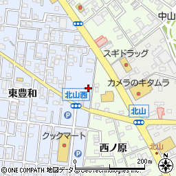 愛知県豊橋市弥生町東豊和50周辺の地図