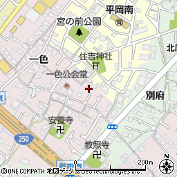 兵庫県加古川市平岡町一色552周辺の地図