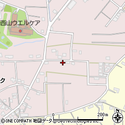 静岡県浜松市中央区西山町190周辺の地図