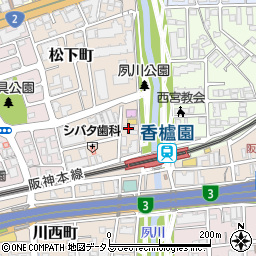 増井興産株式会社　本店周辺の地図