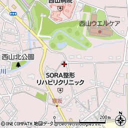 静岡県浜松市中央区西山町317周辺の地図