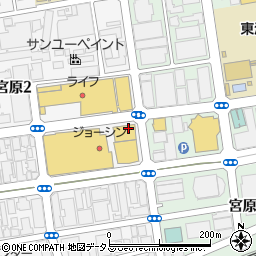 セブンイレブンＳＯＲＡ新大阪２１店周辺の地図