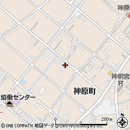 静岡県浜松市中央区神原町858周辺の地図