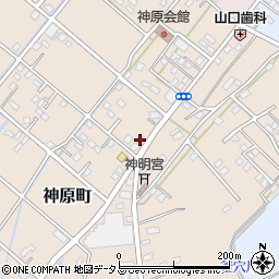 静岡県浜松市中央区神原町814周辺の地図