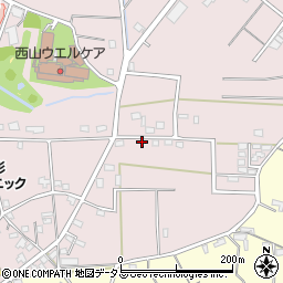 静岡県浜松市中央区西山町191周辺の地図