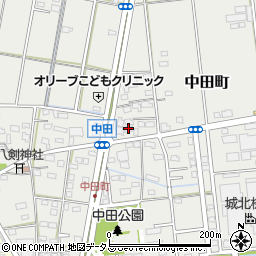 コロナ工業株式会社　浜松営業所周辺の地図