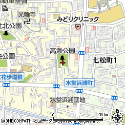 兵庫県尼崎市西立花町3丁目2周辺の地図