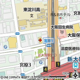日野興業株式会社　大阪支店周辺の地図