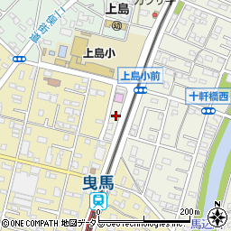 静岡県浜松市中央区十軒町52周辺の地図