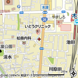 京都中央信用金庫棚倉出張所周辺の地図