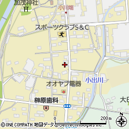 静岡県菊川市加茂2958周辺の地図