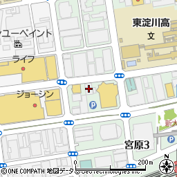 デンソー大阪支店周辺の地図