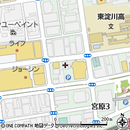 デンソー大阪支店周辺の地図