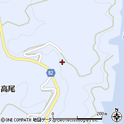 京都府相楽郡南山城村高尾木戸周辺の地図