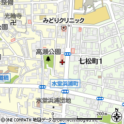 兵庫県尼崎市西立花町3丁目1-4周辺の地図