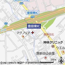 静岡県磐田市富丘805周辺の地図