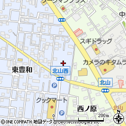愛知県豊橋市弥生町東豊和51周辺の地図