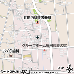 静岡県磐田市上新屋69周辺の地図