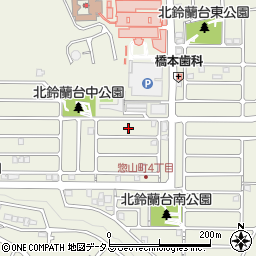 兵庫県神戸市北区惣山町3丁目5周辺の地図