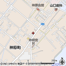 静岡県浜松市中央区神原町813周辺の地図