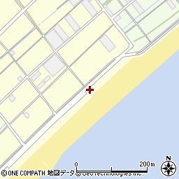静波海水浴場トイレ６周辺の地図