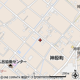 静岡県浜松市中央区神原町855周辺の地図