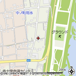 静岡県浜松市中央区中野町3206周辺の地図