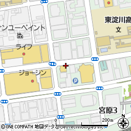 株式会社キリン堂　キリン堂新大阪宮原店周辺の地図