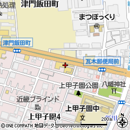 ネッツトヨタ神戸　ネッツテラス西宮周辺の地図