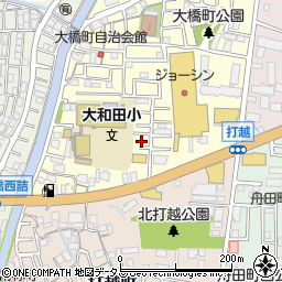 大阪府門真市大橋町25周辺の地図