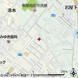 愛知県豊橋市東幸町東明141周辺の地図