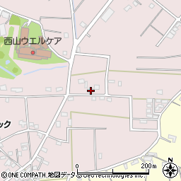 静岡県浜松市中央区西山町189周辺の地図