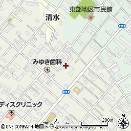 愛知県豊橋市東幸町大山周辺の地図