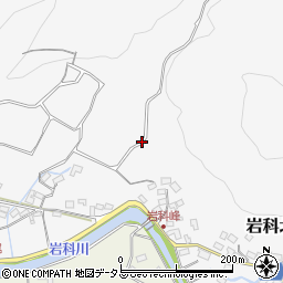 静岡県賀茂郡松崎町岩科北側周辺の地図