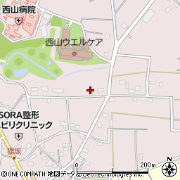 静岡県浜松市中央区西山町404周辺の地図