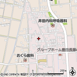 静岡県磐田市上新屋591周辺の地図