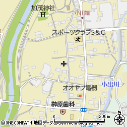 静岡県菊川市加茂2840周辺の地図