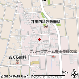 静岡県磐田市上新屋66周辺の地図