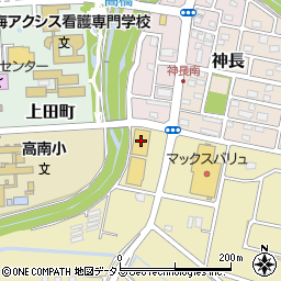 ココカラファイン袋井店周辺の地図
