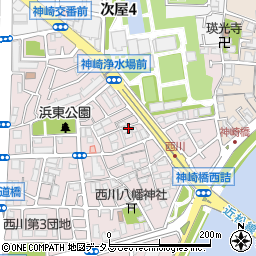 阪本文化周辺の地図
