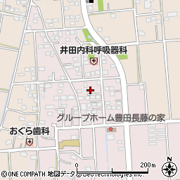 静岡県磐田市上新屋67周辺の地図