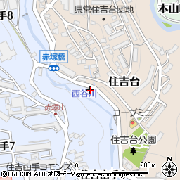 神戸新聞渦ケ森専売所周辺の地図