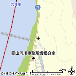 吉井川農業水利事業所周辺の地図